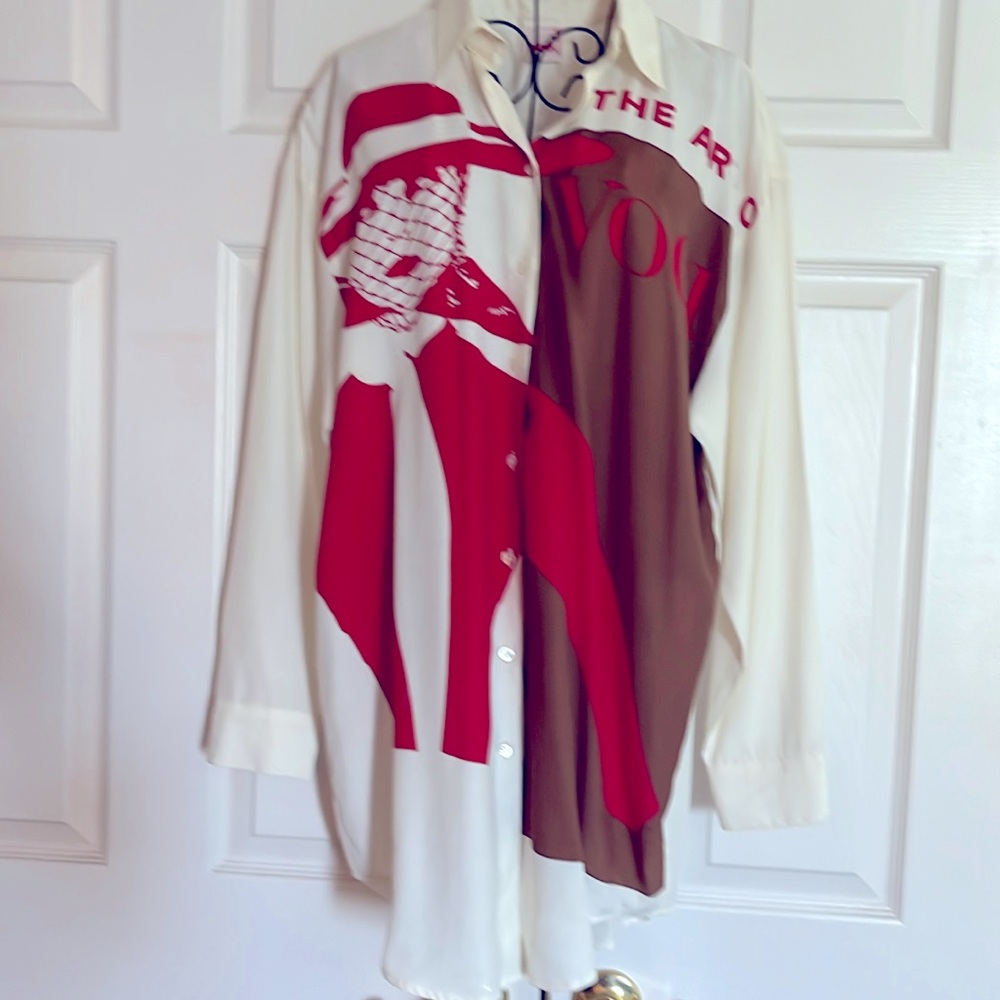 Designer Mondi silk shirt